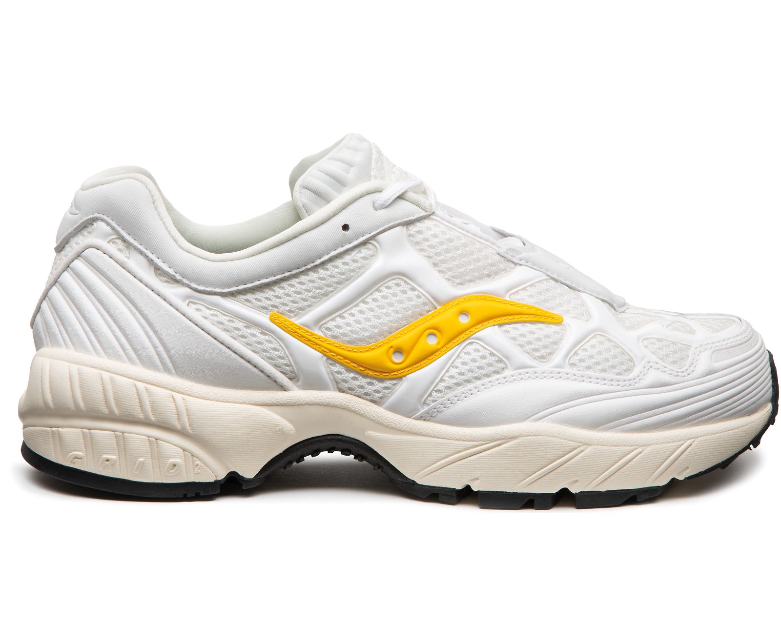 Saucony Grid Web Men\'s Originals White / Gold | AU 377DFMN